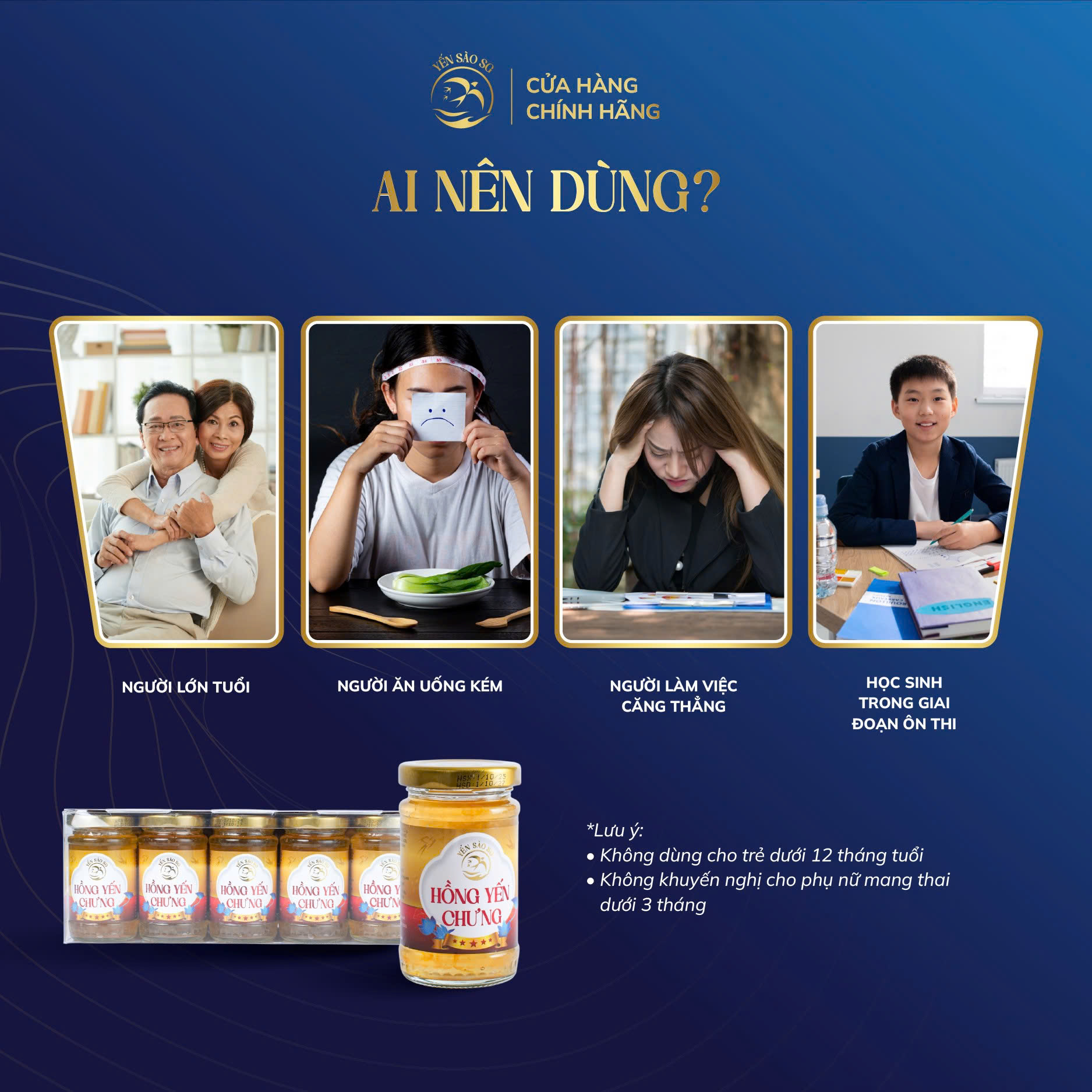 yến nước – hồng yến chưng Đường hộp 10 lọ 100ml