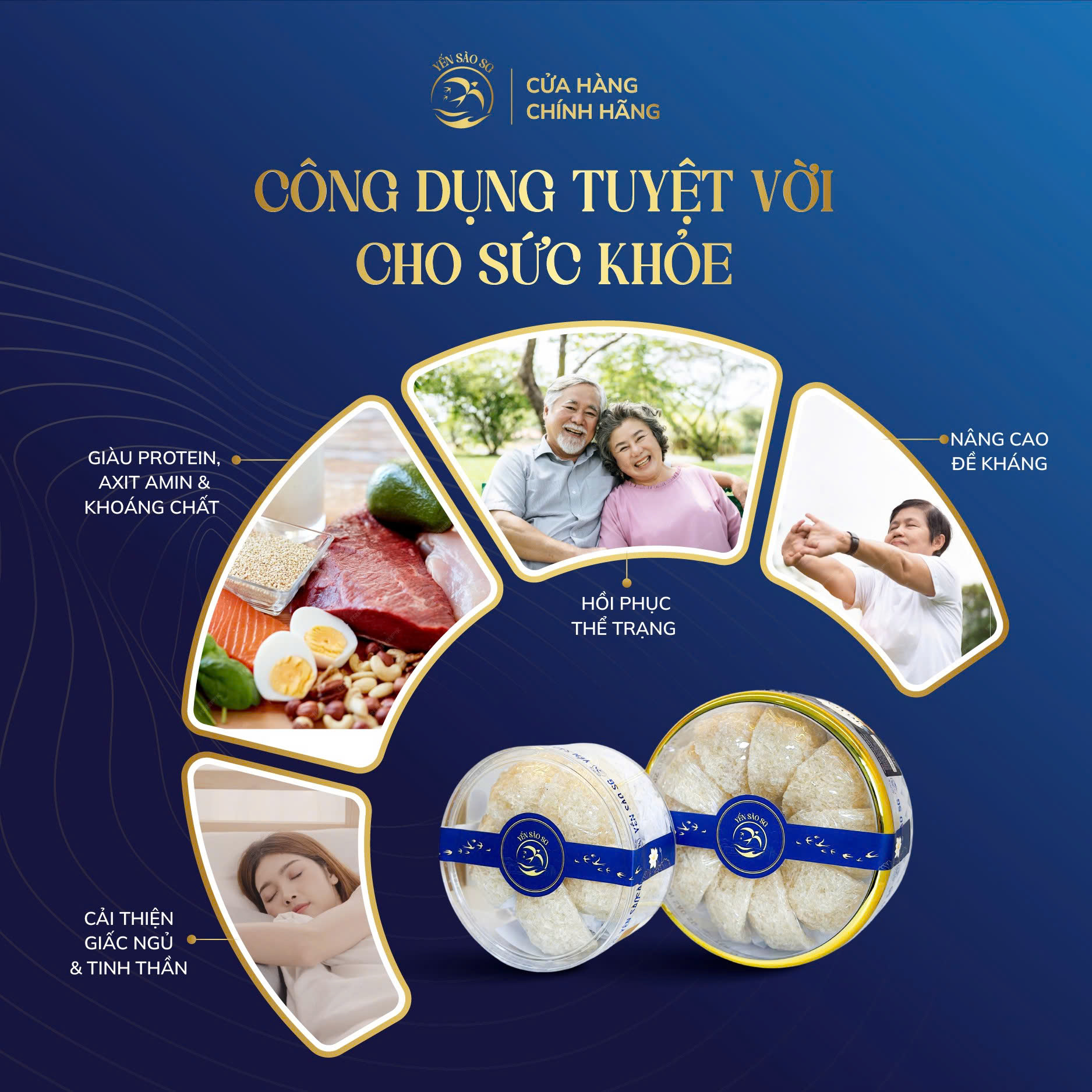 tổ yến tinh chế 100g