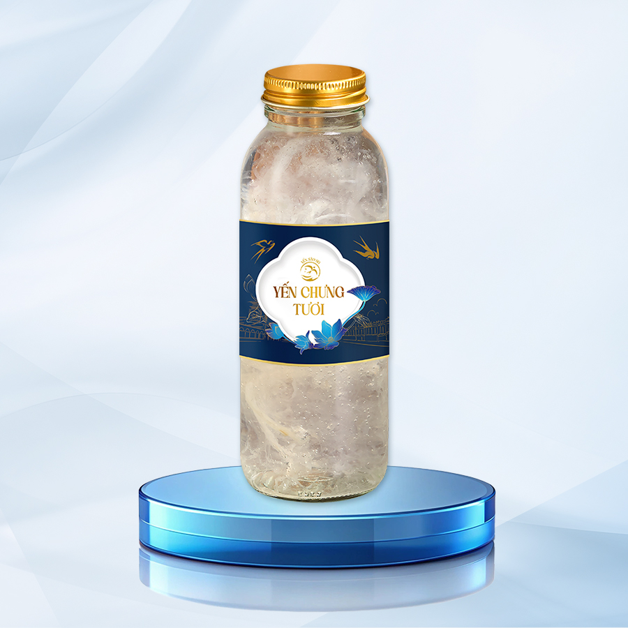 yến chưng Đường phèn 300ml/ 35gr yến tươi