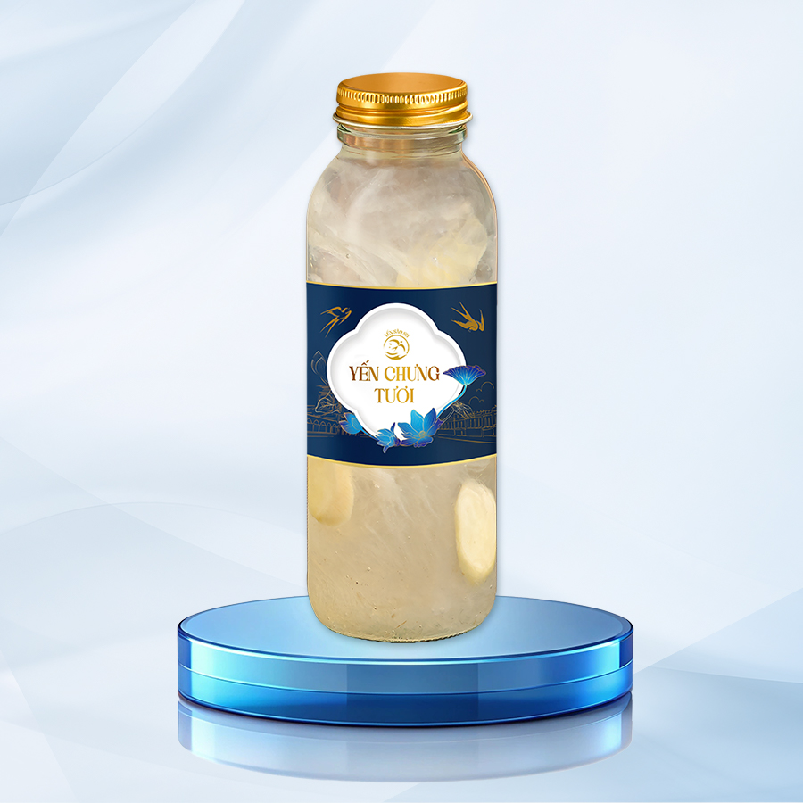 yến chưng Đường phèn 300ml/ 35gr yến tươi
