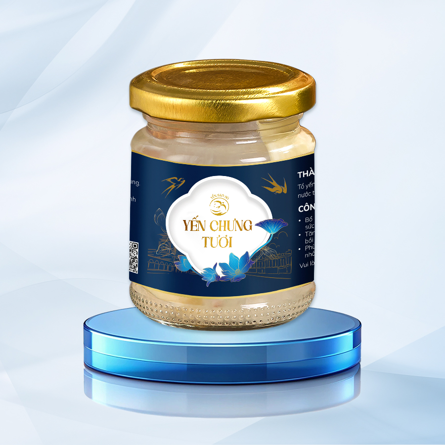 yến chưng Đường phèn 300ml/ 35gr yến tươi