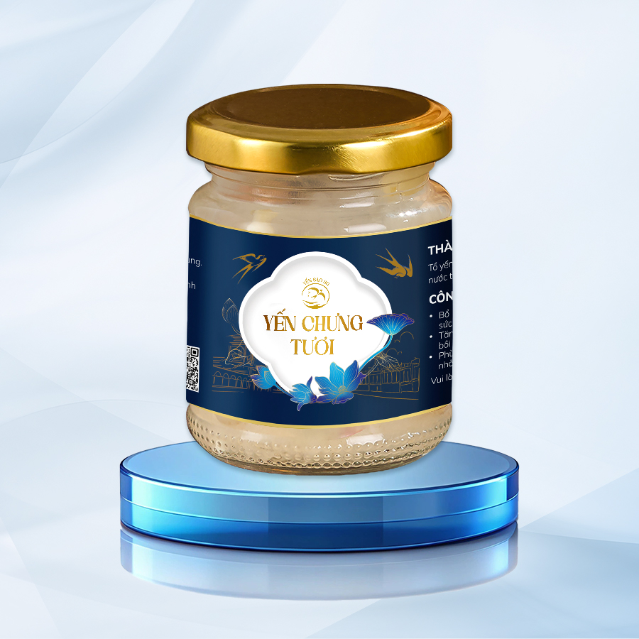 yến chưng Đường phèn 300ml/ 35gr yến tươi