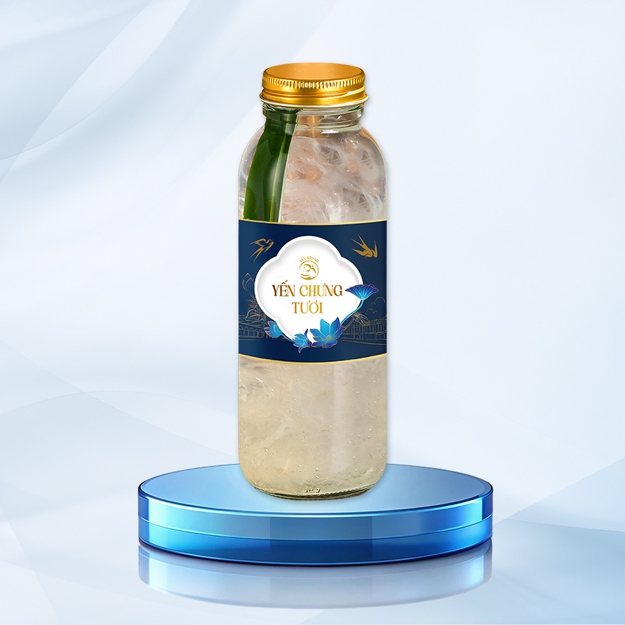 yến chưng Đường phèn 300ml/ 35gr yến tươi