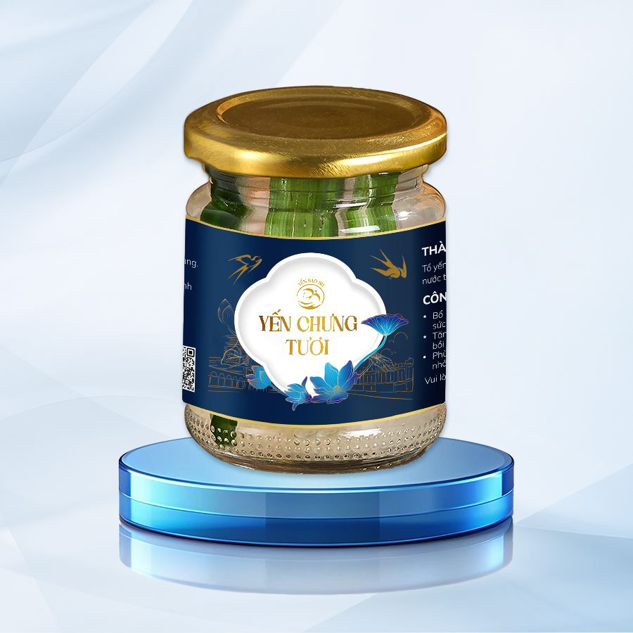 yến chưng Đường phèn 300ml/ 35gr yến tươi