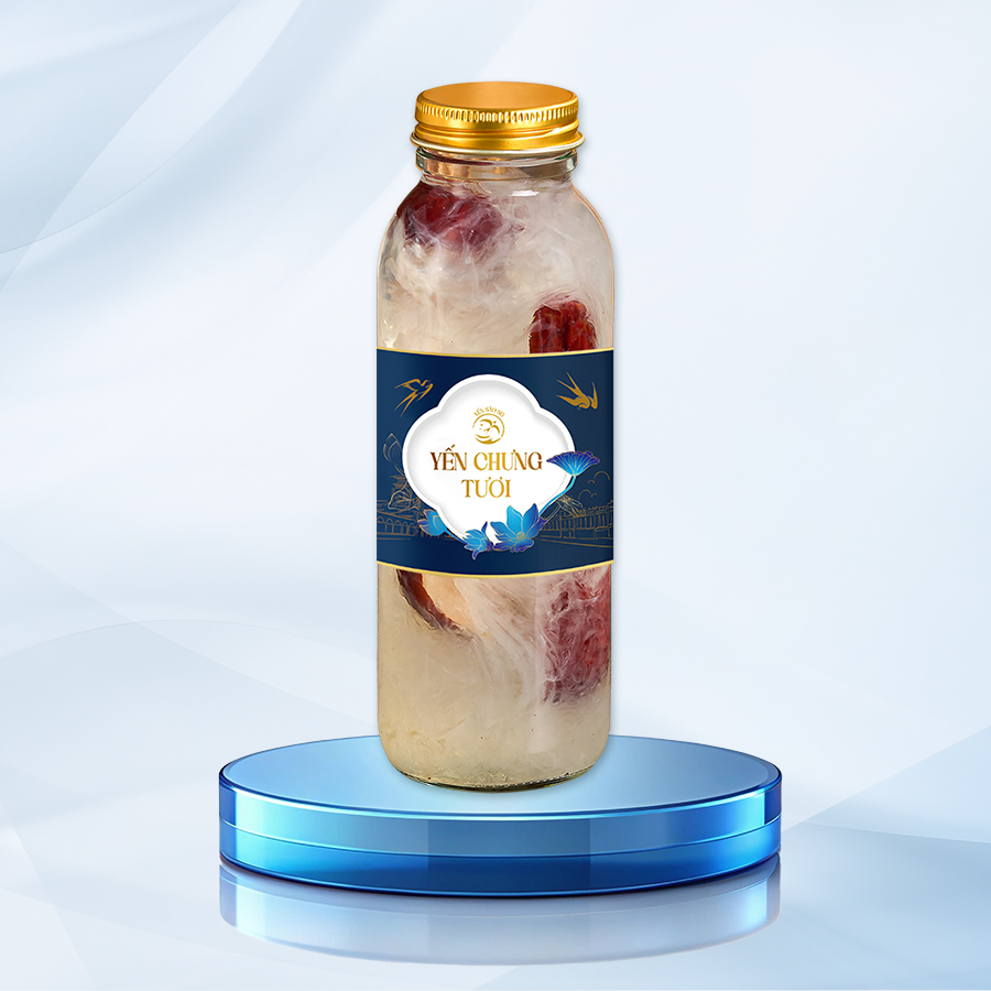 yến chưng Đường phèn 300ml/ 35gr yến tươi