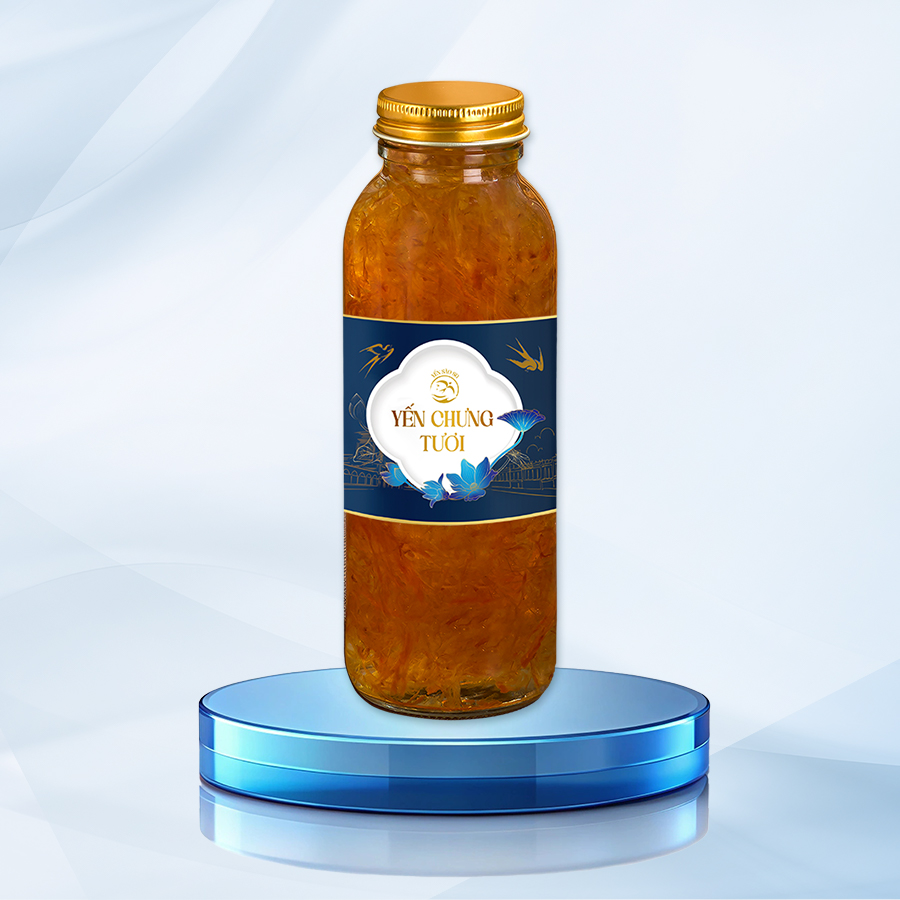 yến chưng Đường phèn 300ml/ 35gr yến tươi